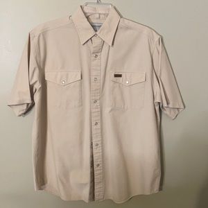 Carhartt pearl snap short sleeve
